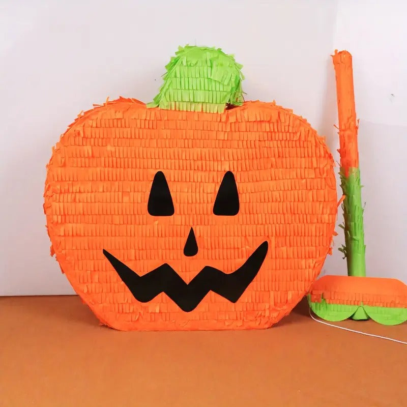 Large Pumpkin Piñata Set Party Decor (4pcs) Halloween - Tophatter Daily Deals