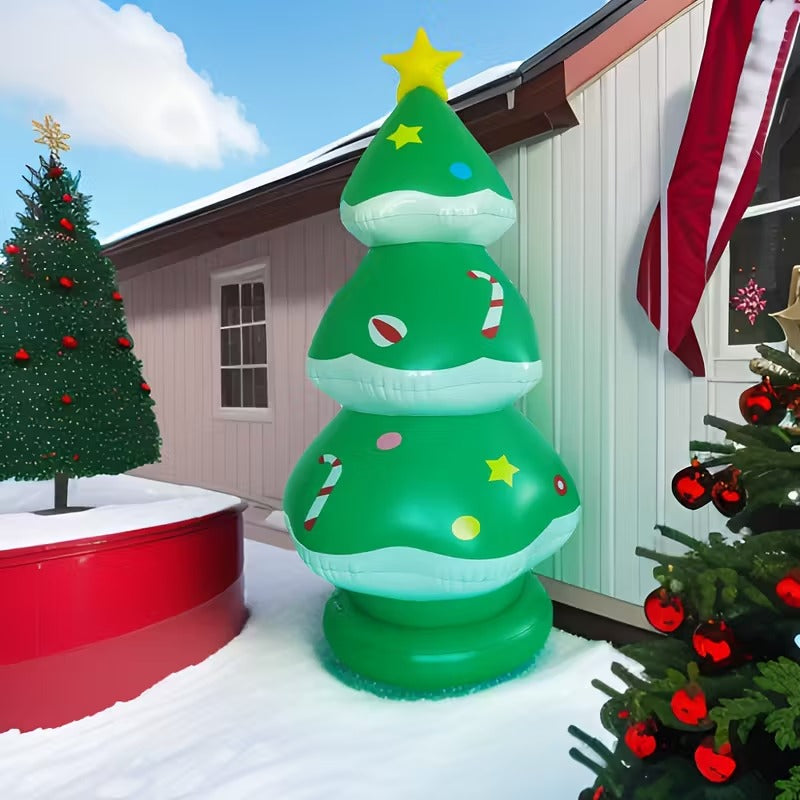 Inflatable Star Tree Top Christmas Decoration Christmas - Tophatter Daily Deals