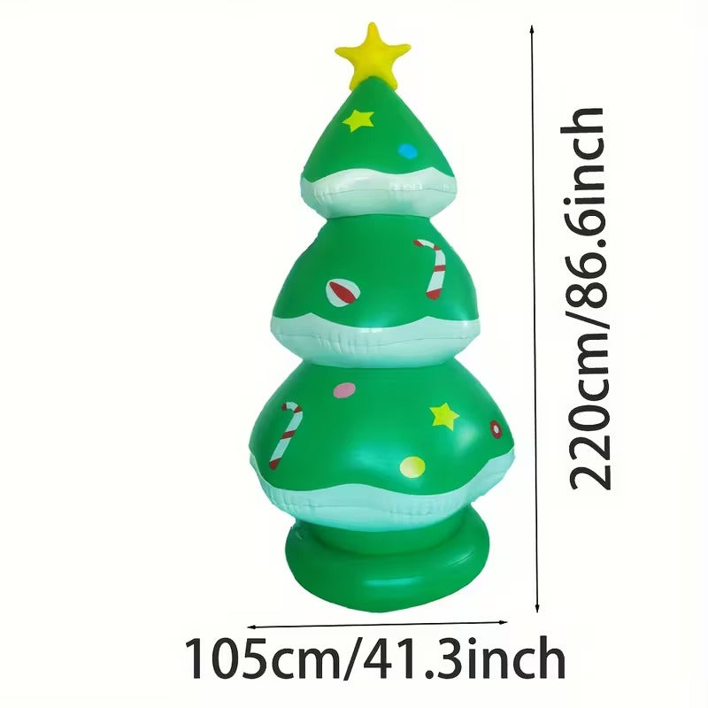 Inflatable Star Tree Top Christmas Decoration Christmas - Tophatter Daily Deals