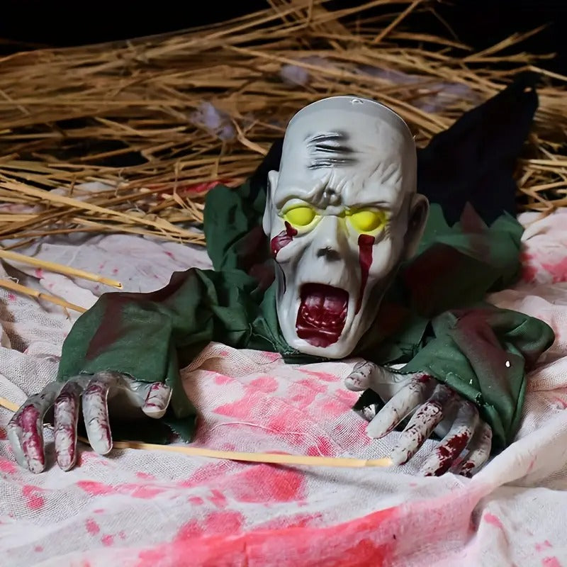 Halloween Crawling Zombie Animated Decoration Halloween - Tophatter Daily Deals