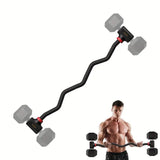 Adjustable Dumbbell Barbell Converter Sports & Fitness > Exercise, Gym & Fitness > Free Weights - Tophatter Daily Deals