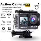 4K Sports Action Camera with WiFi Mini Cam Black Electronics > Business & Home Security > Security Cameras & Accessories - Tophatter Daily Deals