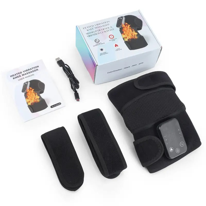 Electric Heating Vibration Knee and Shoulder Massager Health & Beauty > Massage & Relaxation > Massagers - Tophatter Daily Deals