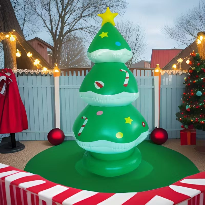 Inflatable Star Tree Top Christmas Decoration Christmas - Tophatter Daily Deals