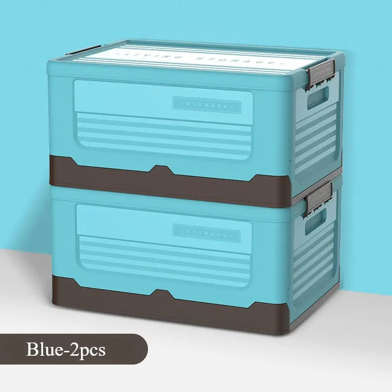 Foldable Storage Boxes Extra Large (2pcs) Camping & Hiking - Tophatter Daily Deals