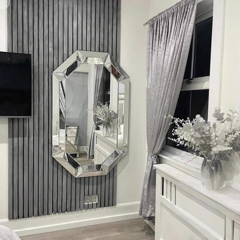 Arched Decorative Full-Length Standing Mirror Glass Home & Garden > Decor > Mirrors - Tophatter Daily Deals