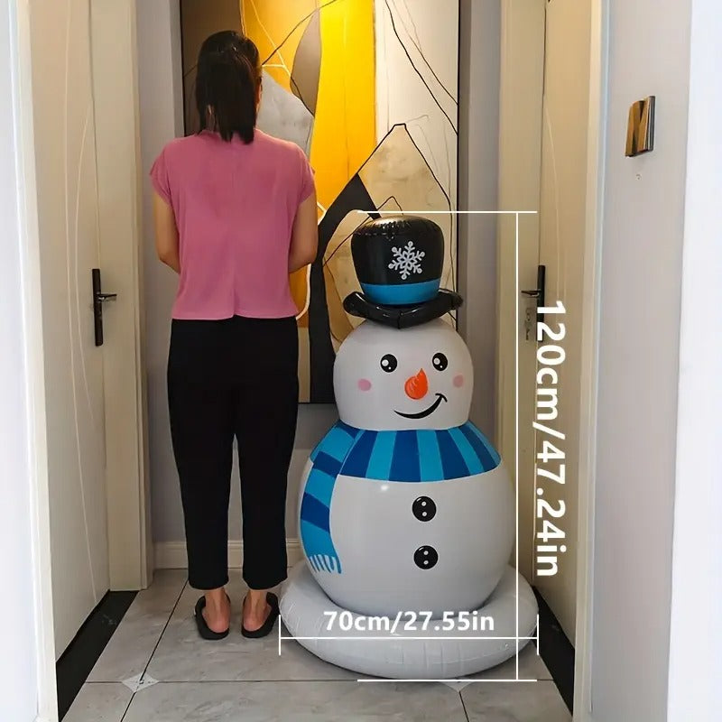Inflatable Snowman Christmas Yard Decoration Christmas - Tophatter Daily Deals
