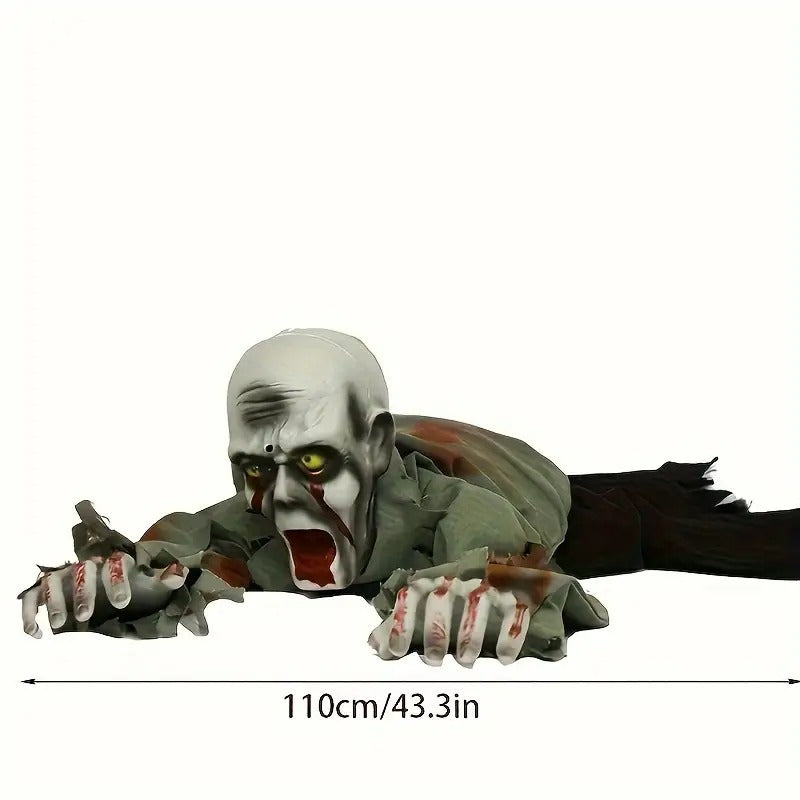 Halloween Crawling Zombie Animated Decoration Halloween - Tophatter Daily Deals