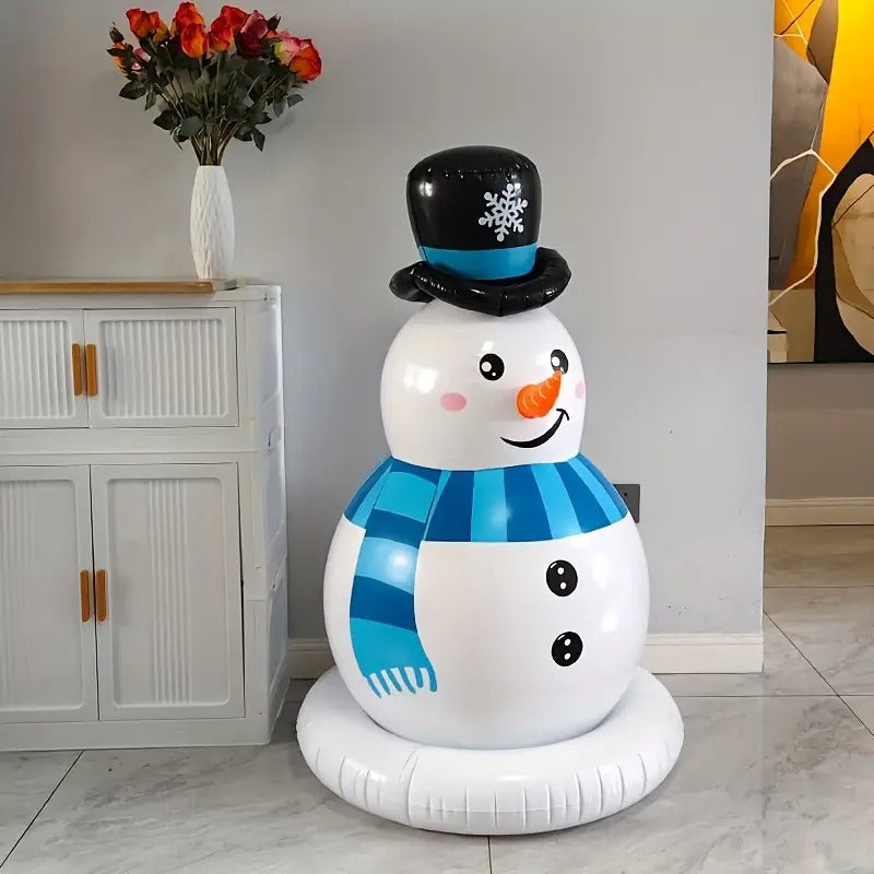Inflatable Snowman Christmas Yard Decoration Christmas - Tophatter Daily Deals