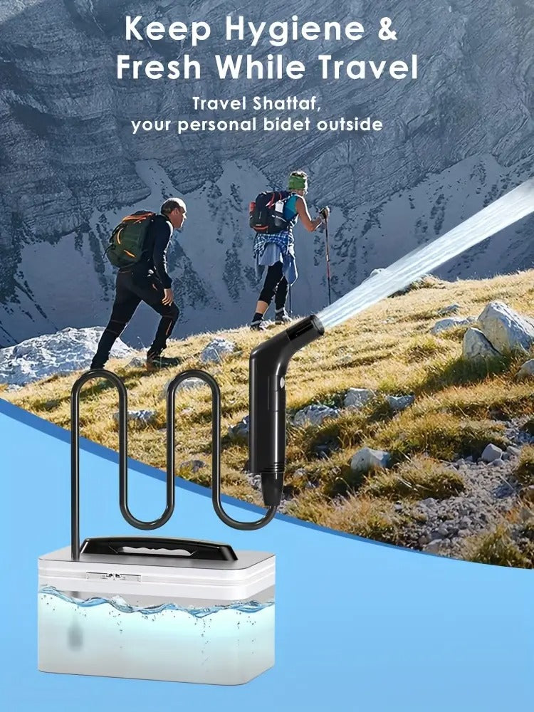 Electric Bidet Sprayer with Foldable Tank Toilet & Bidet Seats - Tophatter Daily Deals