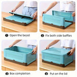 Foldable Storage Boxes Extra Large (2pcs) Camping & Hiking - Tophatter Daily Deals