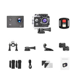 4K Sports Action Camera with WiFi Mini Cam Black Electronics > Business & Home Security > Security Cameras & Accessories - Tophatter Daily Deals