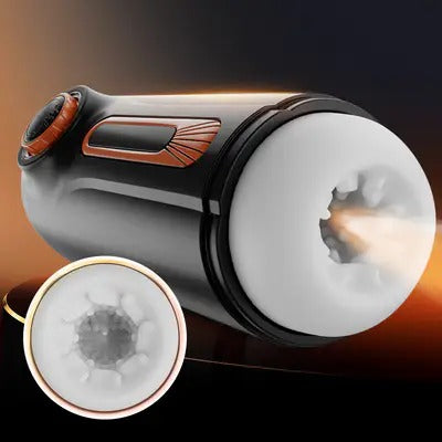 Chris-6 IN 1 10 Vibrating & Thrusting with 4 Sucking Automatic Knob Adjusting Male Masturbator Masturbation Cup - Tophatter Daily Deals