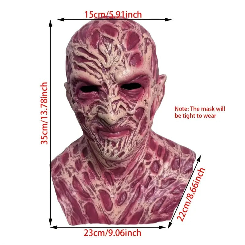Freddy Krueger Mask Halloween Horror Halloween - Tophatter Daily Deals