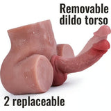 【2 Dildos Available】2 Dildos 6.5in/8.27in Are Removable And Replaceable, Different Lengths And Sizes Masturbators - Tophatter Daily Deals