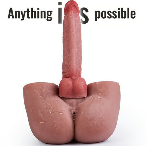 【2 Dildos Available】2 Dildos 6.5in/8.27in Are Removable And Replaceable, Different Lengths And Sizes Masturbators - Tophatter Daily Deals