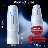 Soren - City Lights Red Sucking Mouth Vibrating Male Stroker Masturbation Cup - Tophatter Daily Deals