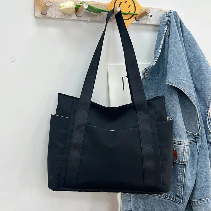 Nylon Shoulder Tote Bag for Women - Tophatter Daily Deals