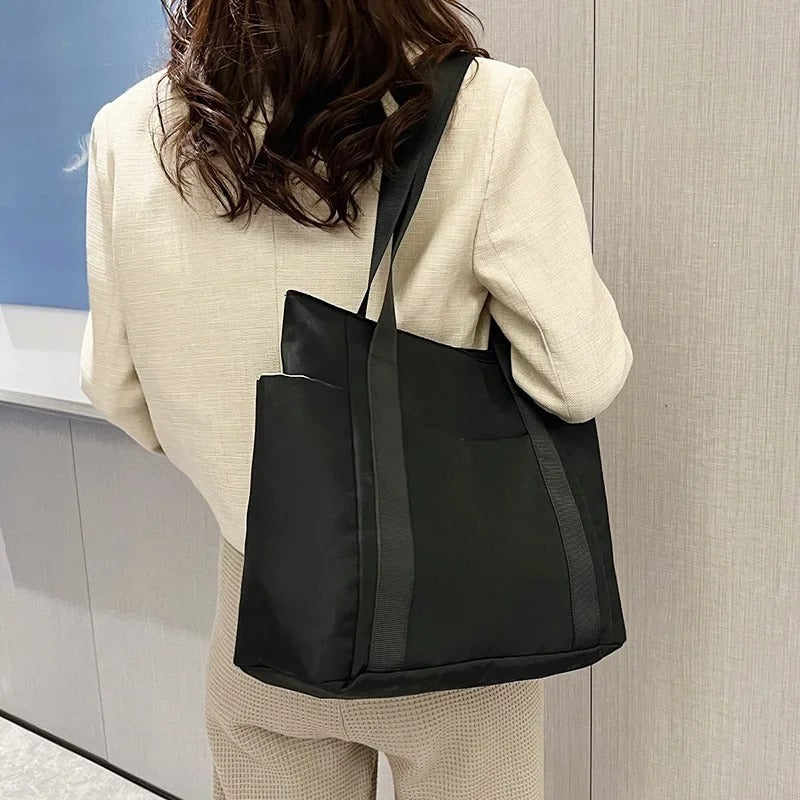 Nylon Shoulder Tote Bag for Women - Tophatter Daily Deals