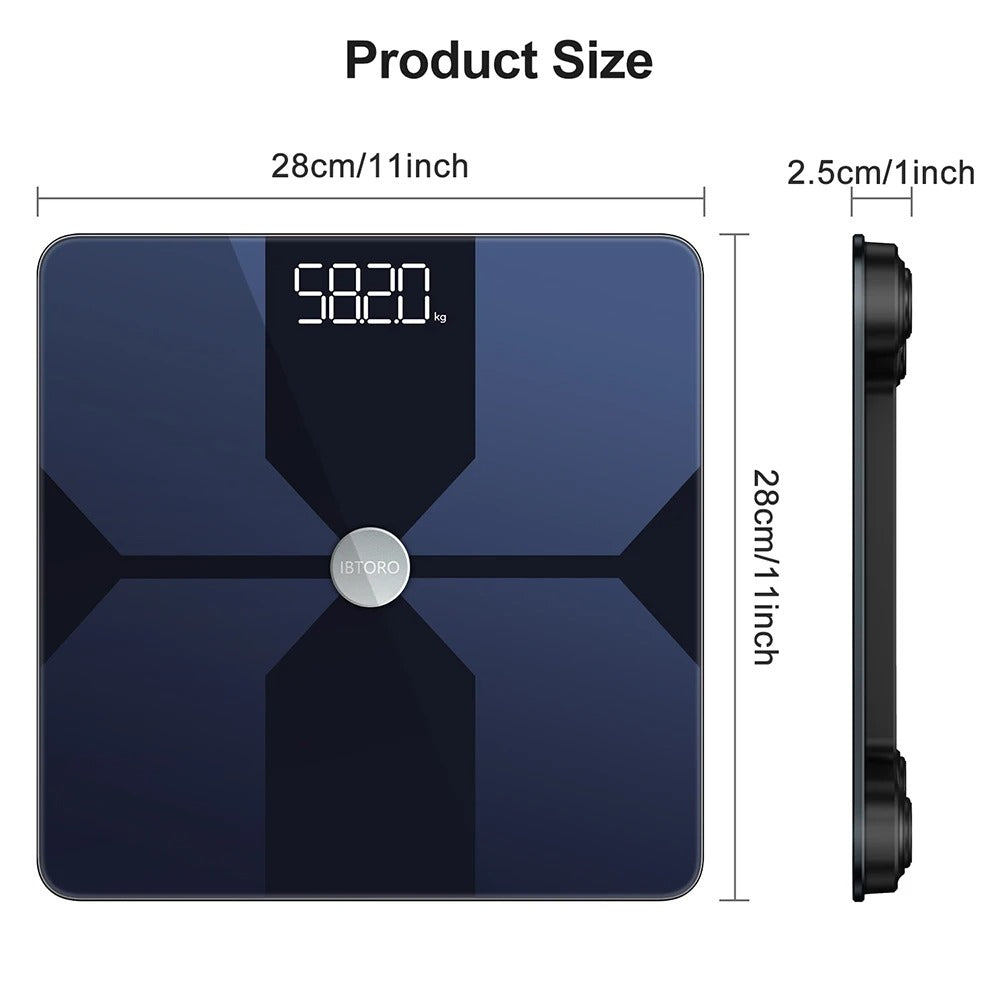 Body Fat Scale Smart Digital WiFi Bluetooth Health & Beauty - Tophatter Daily Deals