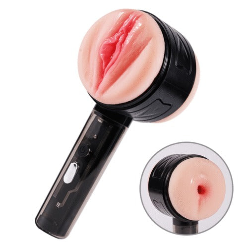 Dottore - Vibration 2 in 1 Handheld Masturbator Masturbation Cup - Tophatter Daily Deals