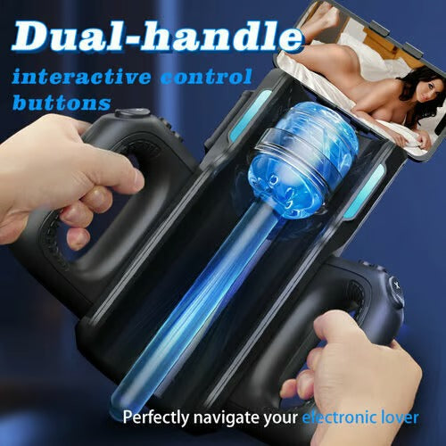 Leten - Interactive Transparent Stroker 10 Thrusting, 4,72 in Deep Stroke & Realistic Moaning Voice Stroker Masturbation Cup - Tophatter Daily Deals