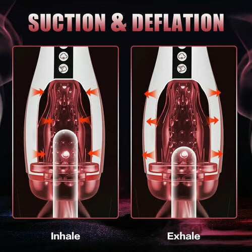 Kama - Sucking Vibrating Voice Masturbator Masturbation Cup - Tophatter Daily Deals