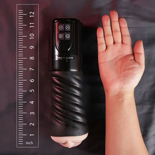 Beta - Blowjob Double Hardness Sucking Vibrating Masturbator Male Stroker Masturbation Cup - Tophatter Daily Deals