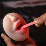 Beta - Blowjob Double Hardness Sucking Vibrating Masturbator Male Stroker Masturbation Cup - Tophatter Daily Deals