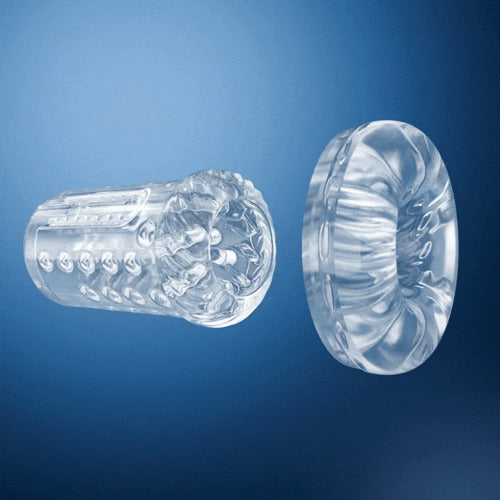 CREAMPIE - 5 IN 1 Licking Massage Thrust Rotation Vibrating Burst Stroker Masturbation Cup - Tophatter Daily Deals