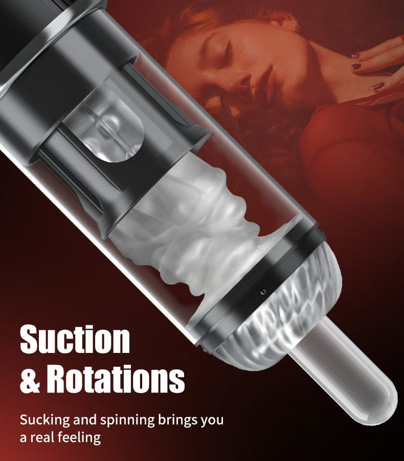 Widowmaker - Rotating Sucking Enjoy Inflation & Twist Massage Fun Masturbation Stroker Masturbation Cup - Tophatter Daily Deals