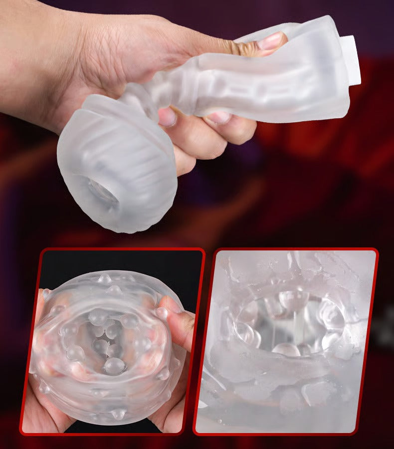 Widowmaker - Rotating Sucking Enjoy Inflation & Twist Massage Fun Masturbation Stroker Masturbation Cup - Tophatter Daily Deals
