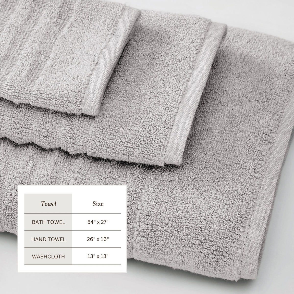 Luxury Combed Cotton Bath Towel Set - Karina Collection Bath - Tophatter Daily Deals