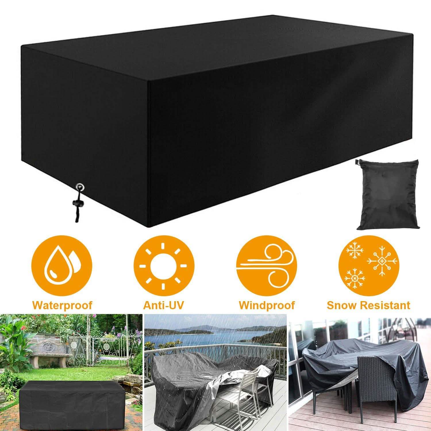 iMounTEK 210D Waterproof Outdoor Furniture Cover Garden & Patio - Tophatter Daily Deals