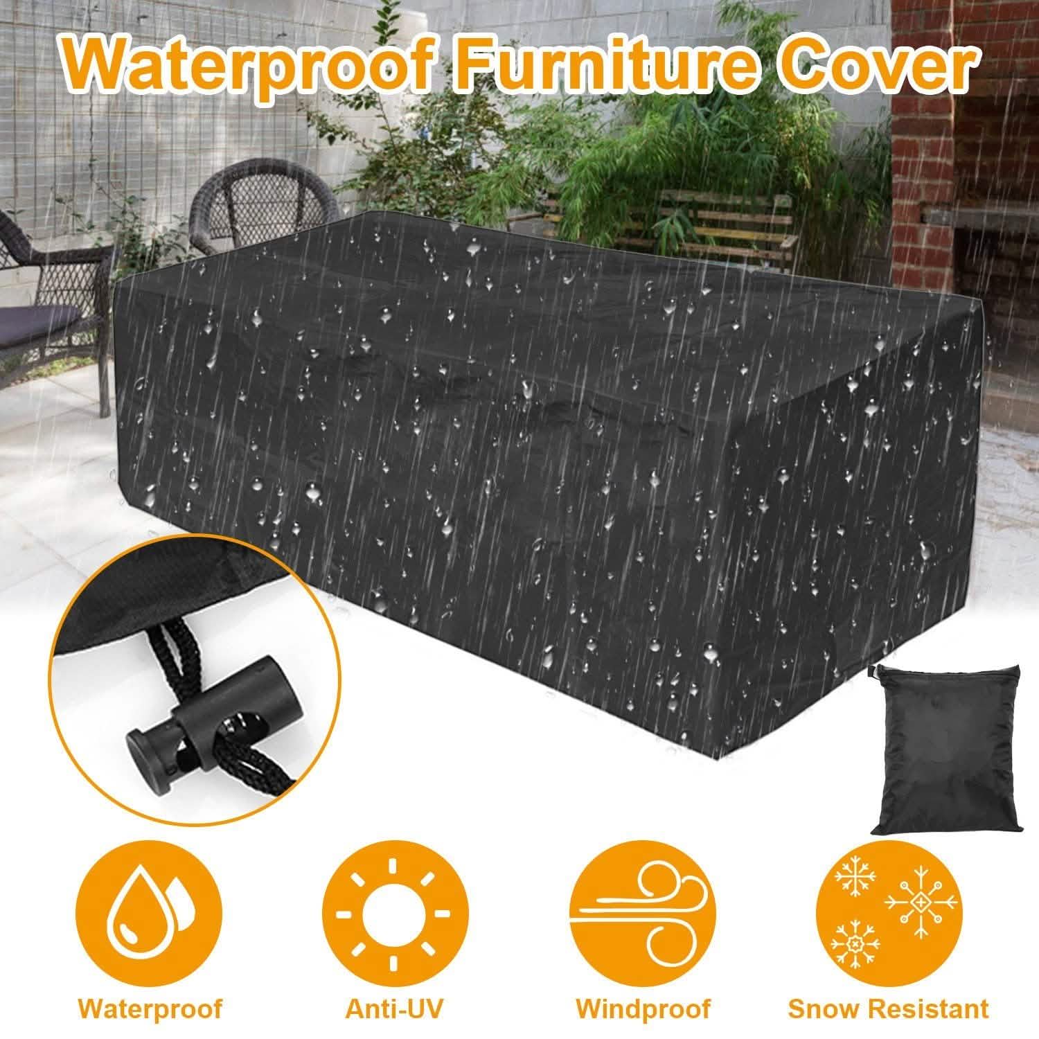 iMounTEK 210D Waterproof Outdoor Furniture Cover Garden & Patio - Tophatter Daily Deals