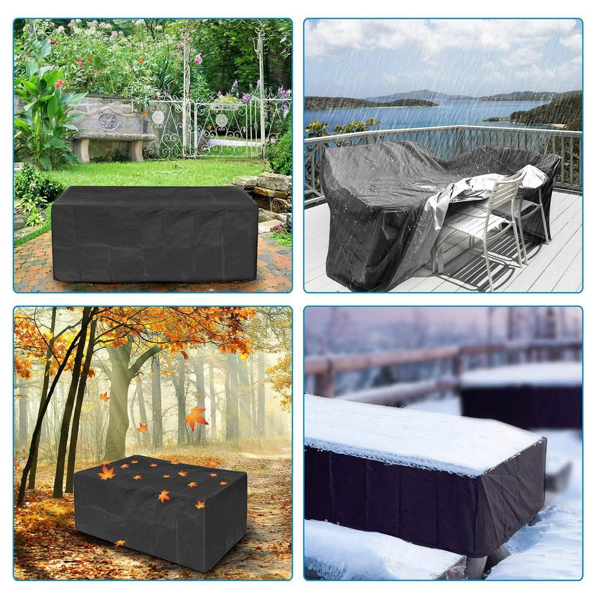 iMounTEK 210D Waterproof Outdoor Furniture Cover Garden & Patio - Tophatter Daily Deals