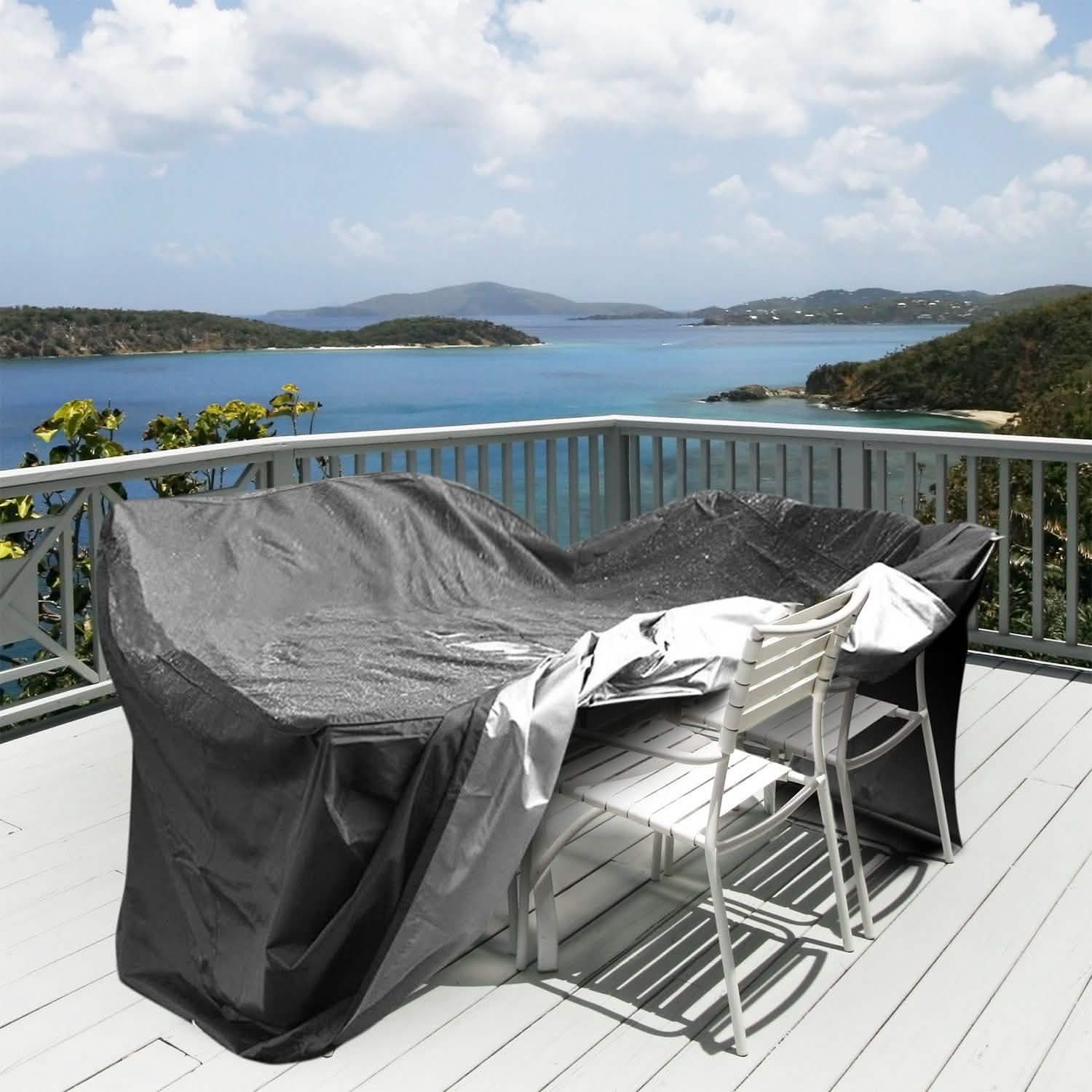 iMounTEK 210D Waterproof Outdoor Furniture Cover Garden & Patio - Tophatter Daily Deals
