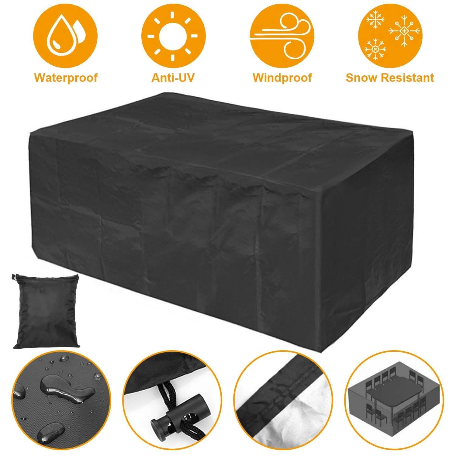 iMounTEK 210D Waterproof Outdoor Furniture Cover Garden & Patio - Tophatter Daily Deals