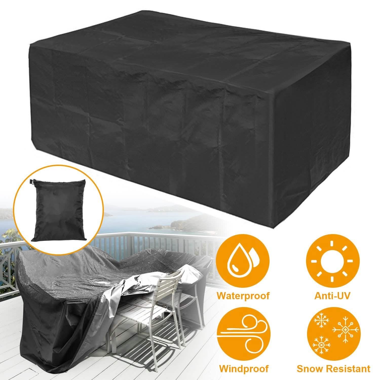 iMounTEK 210D Waterproof Outdoor Furniture Cover Garden & Patio - Tophatter Daily Deals