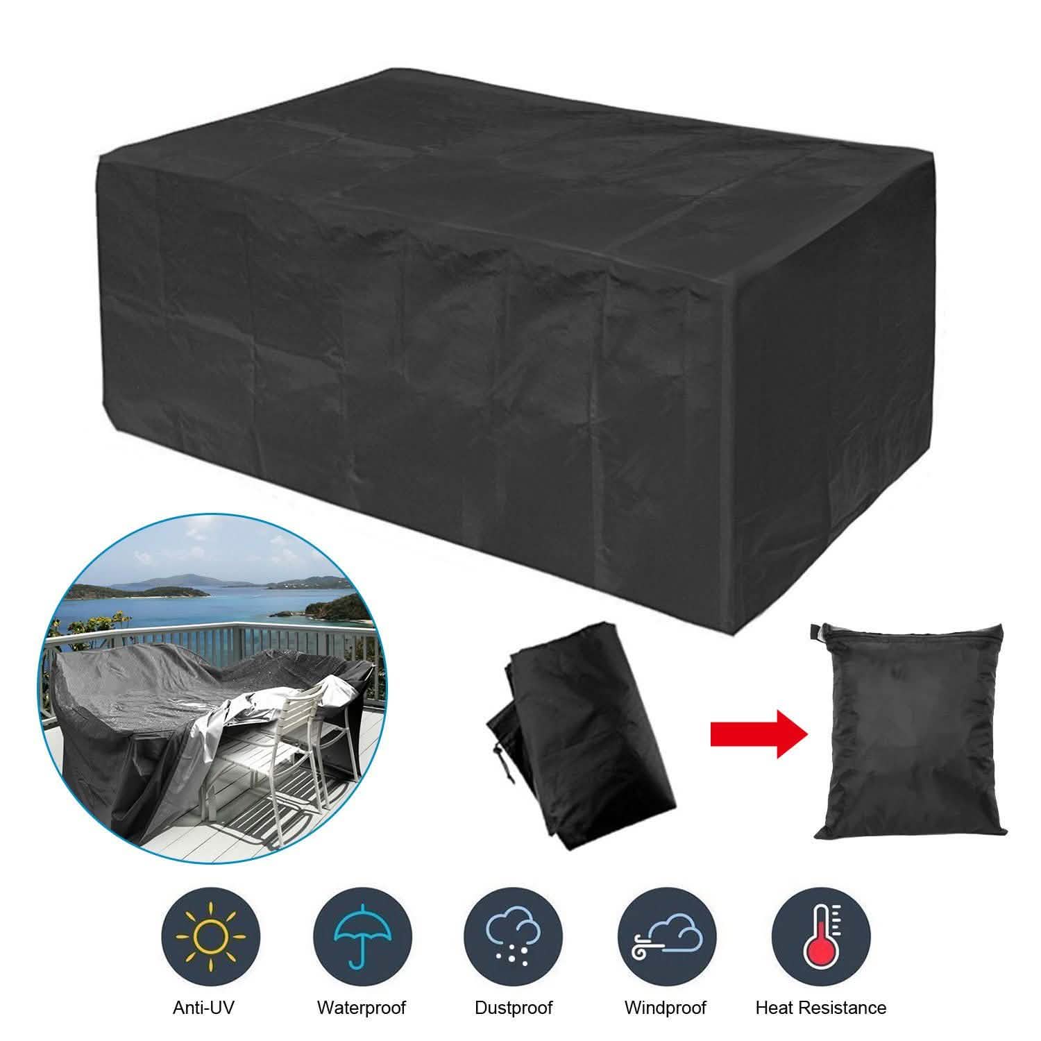 iMounTEK 210D Waterproof Outdoor Furniture Cover Garden & Patio - Tophatter Daily Deals