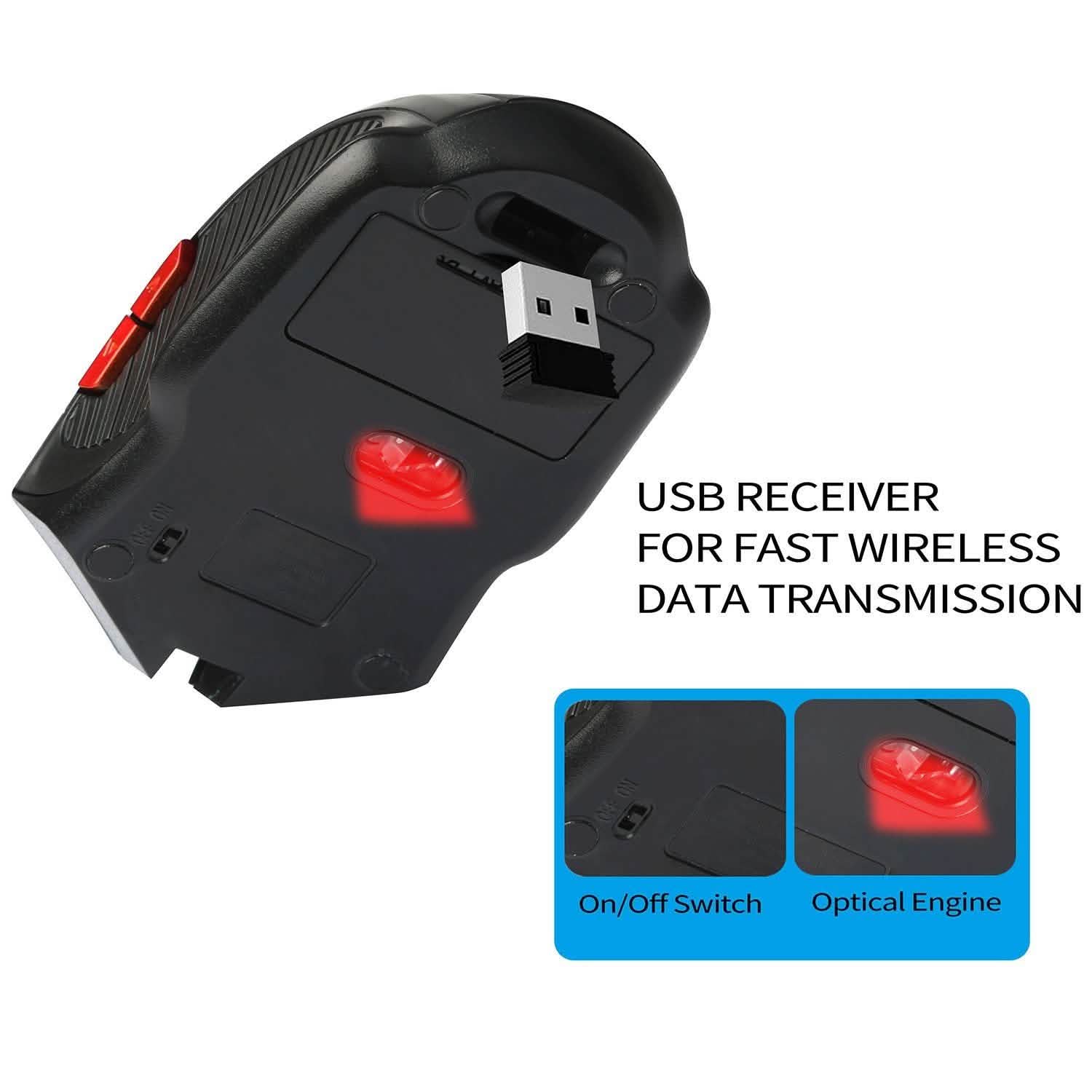 iMountek 2.4G Wireless Gaming Mouse Computer Accessories - Tophatter Daily Deals