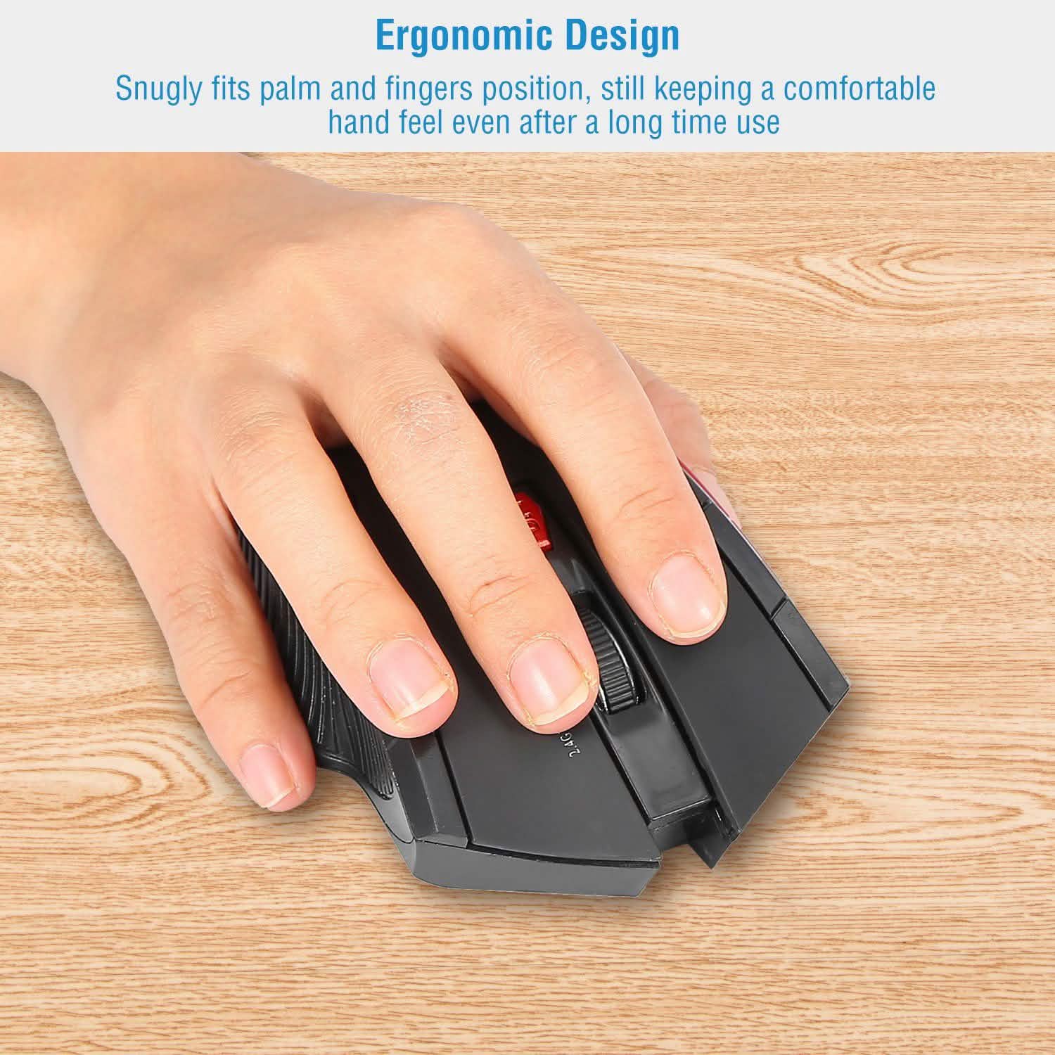 iMountek 2.4G Wireless Gaming Mouse Computer Accessories - Tophatter Daily Deals