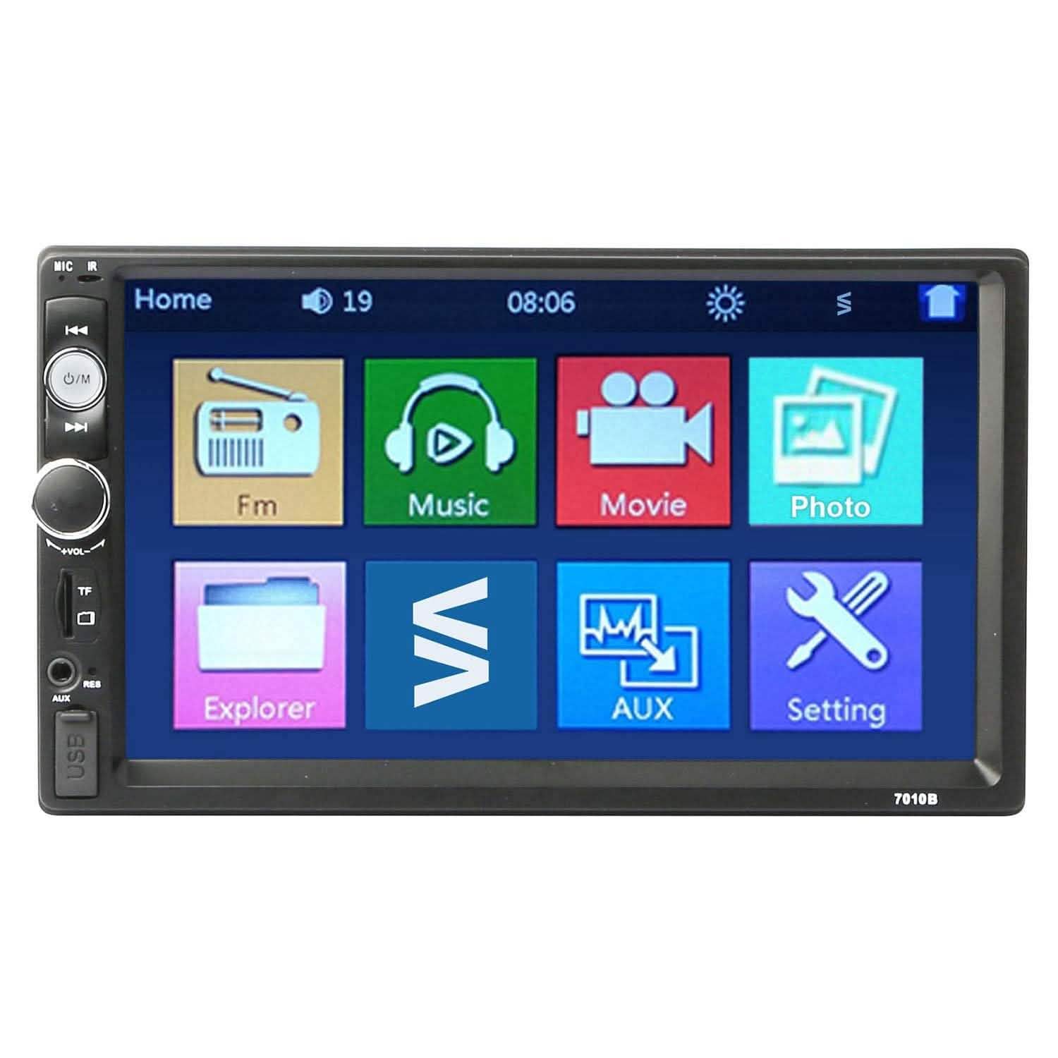 iMountek 7 Inches Universal Wireless Car MP5 Player with Rear View Camera Automotive - Tophatter Daily Deals