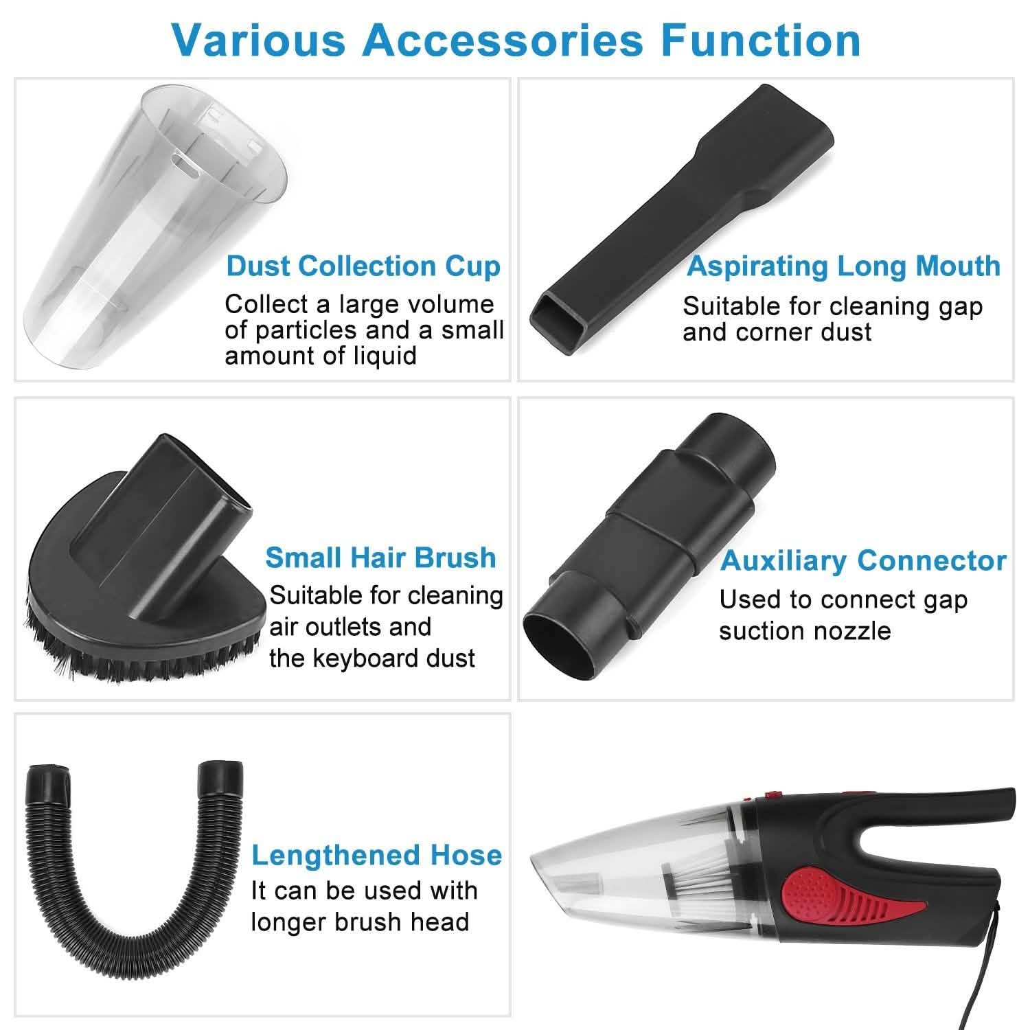 iMounTEK Car Handheld Vacuum Cleaner Automotive - Tophatter Daily Deals