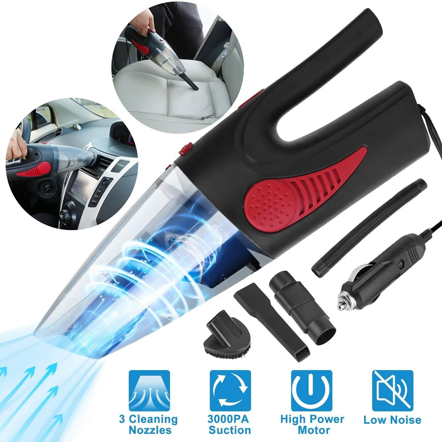 iMounTEK Car Handheld Vacuum Cleaner Automotive - Tophatter Daily Deals