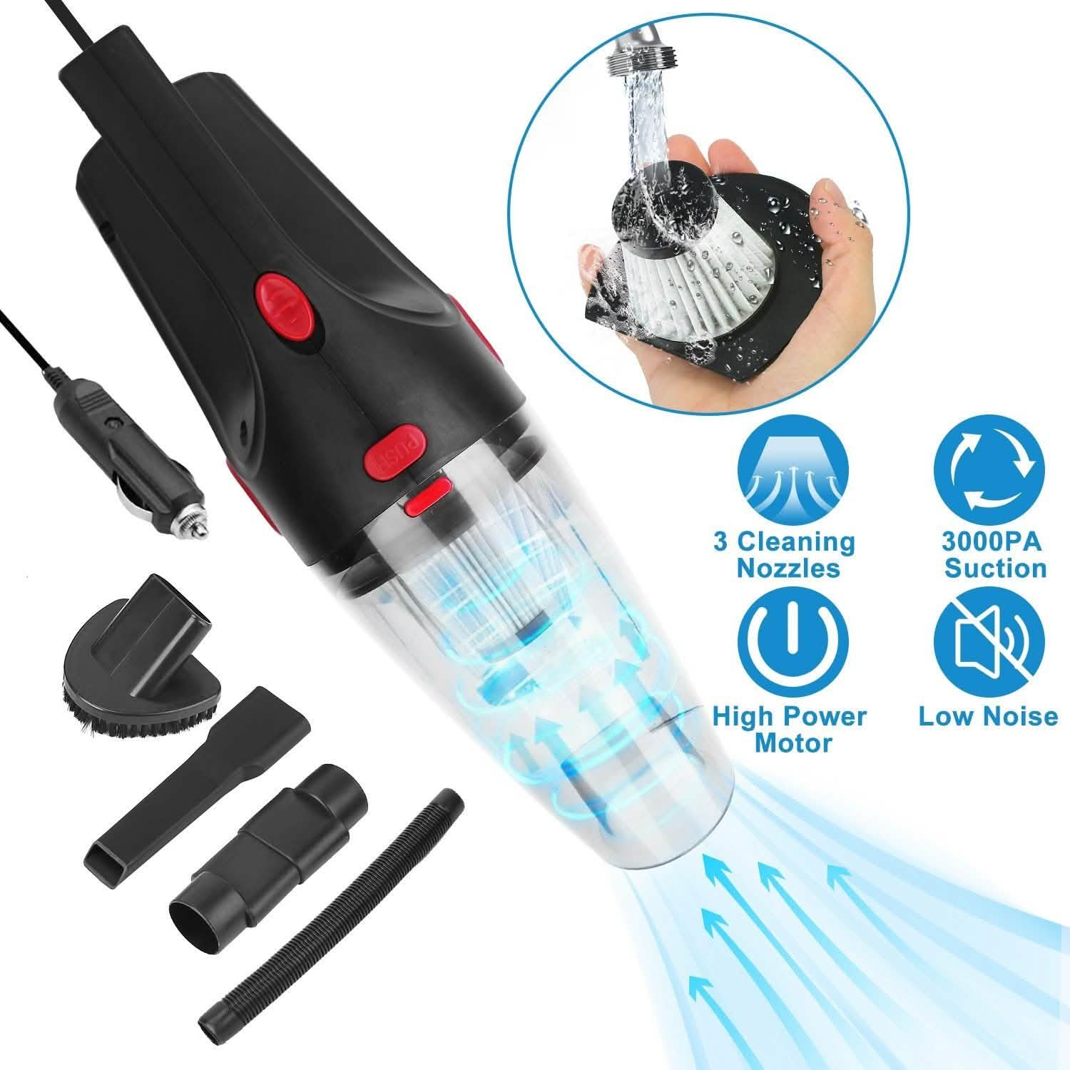 iMounTEK Car Handheld Vacuum Cleaner Automotive - Tophatter Daily Deals