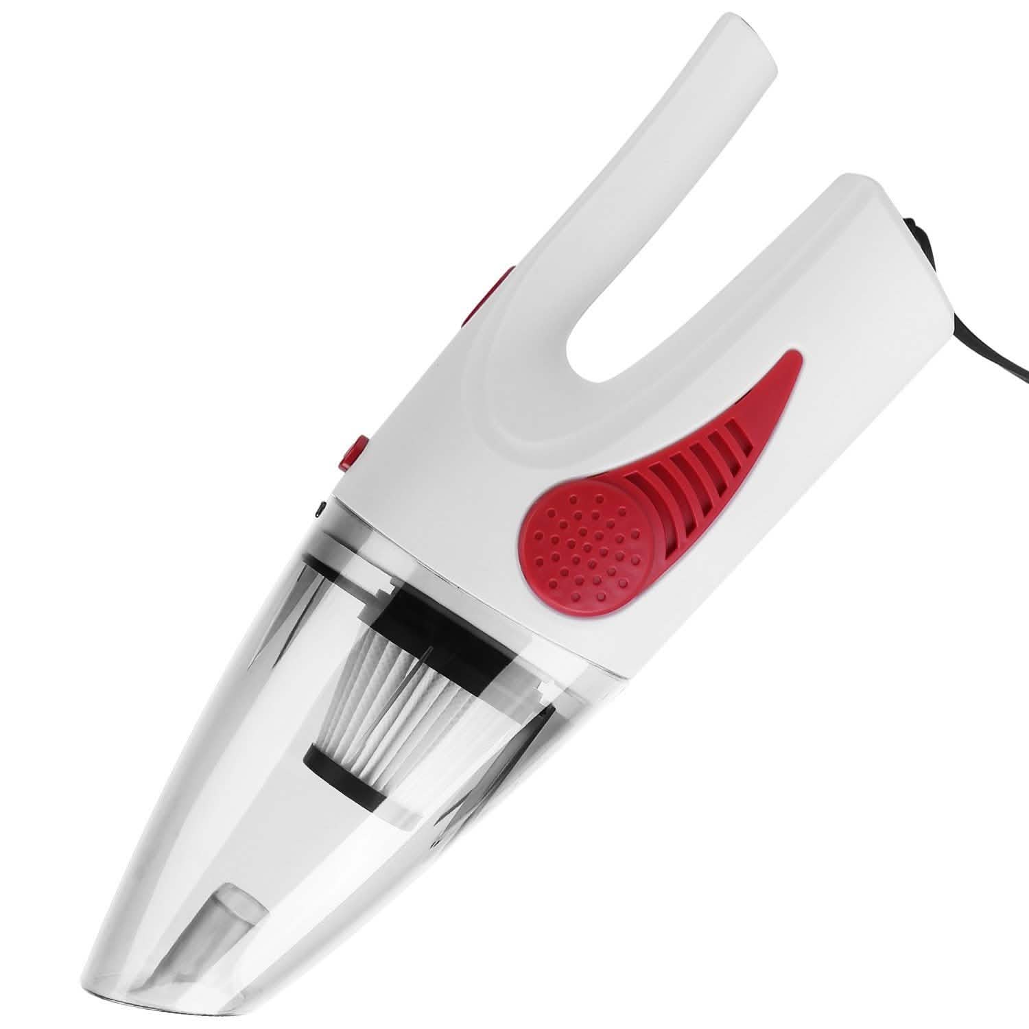iMounTEK Car Handheld Vacuum Cleaner White Automotive - Tophatter Daily Deals
