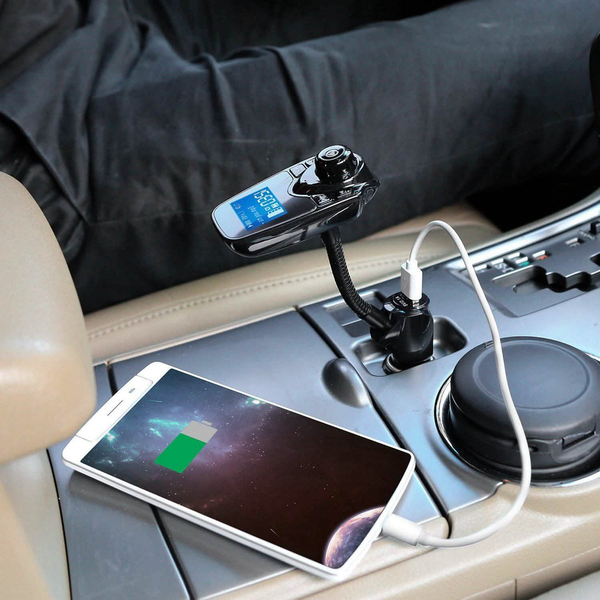 iMounTek Car Wireless FM Transmitter Automotive - Tophatter Daily Deals