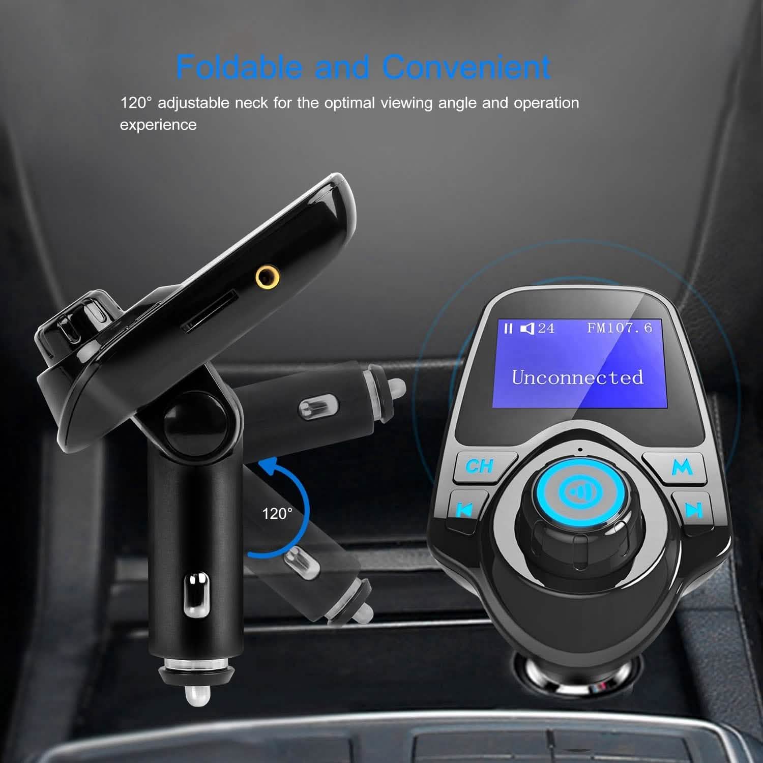 iMounTek Car Wireless FM Transmitter Automotive - Tophatter Daily Deals