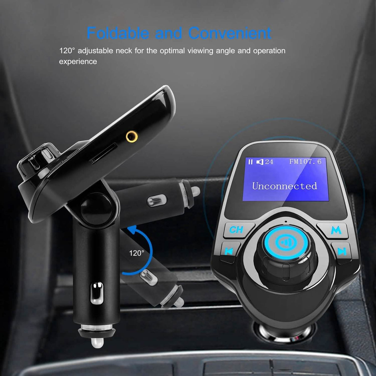 iMounTek Car Wireless FM Transmitter Automotive - Tophatter Daily Deals